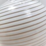 Pink Murano Glass Table Lamp by Lino Tagliapietra Produced by Paf, Italy 1980s