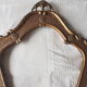 Old frame in gilded carved wood baroque style Louis XV foliage 33 x 43