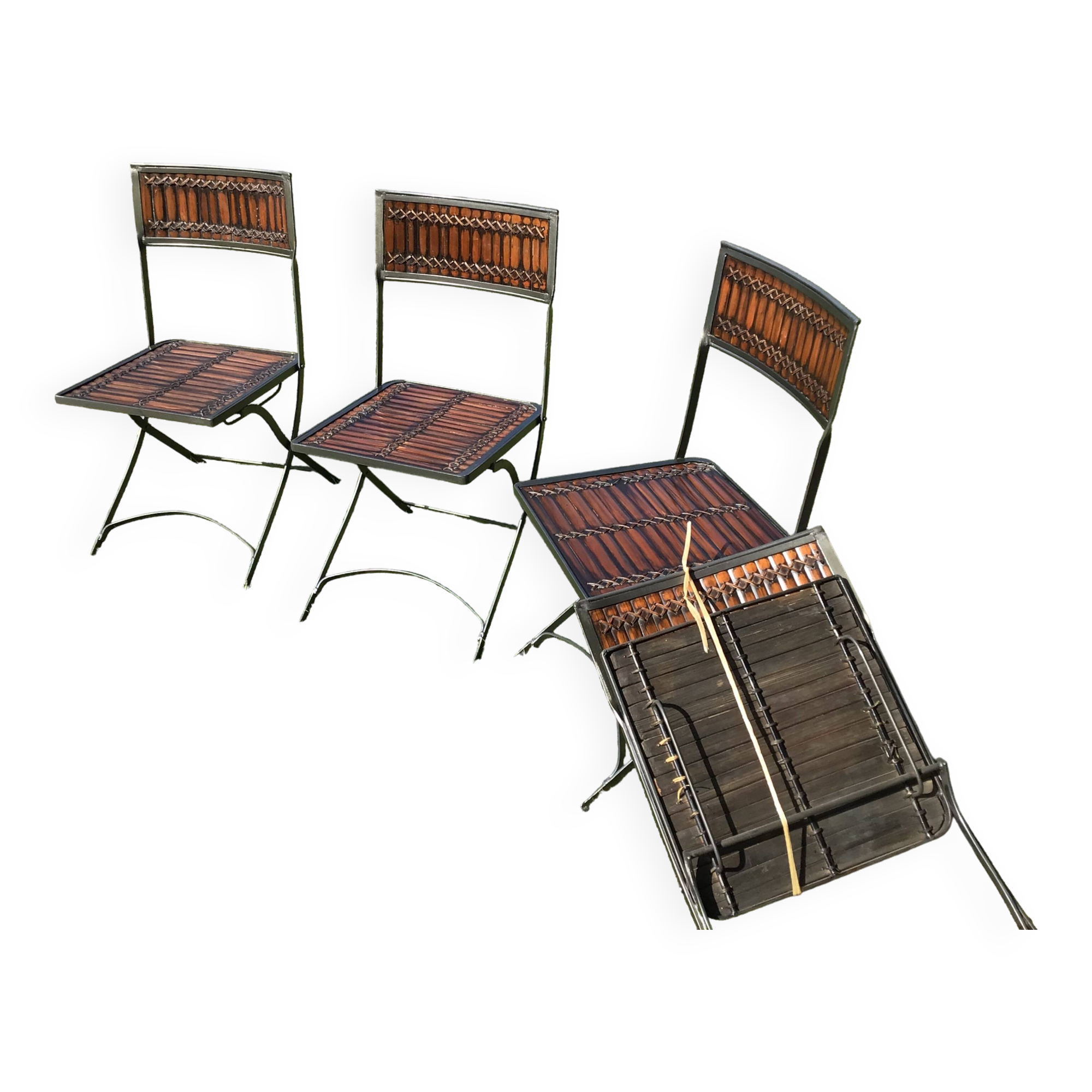 Garden or veranda chairs