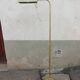 Vintage metal floor lamp painted gold