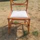 3 chaises en rotin