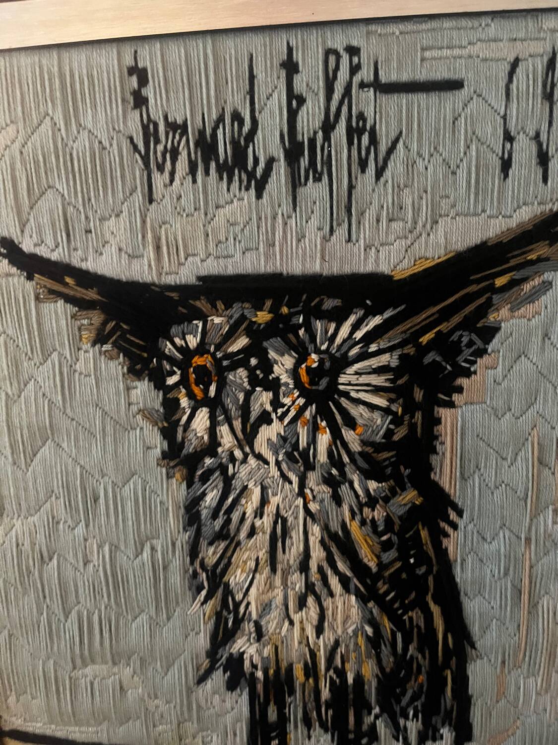 The Owl Tapestry after B Buffet