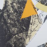 Marino marini: horse and rider - original lithograph