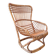 Rattan armchair by Tito Agnoli