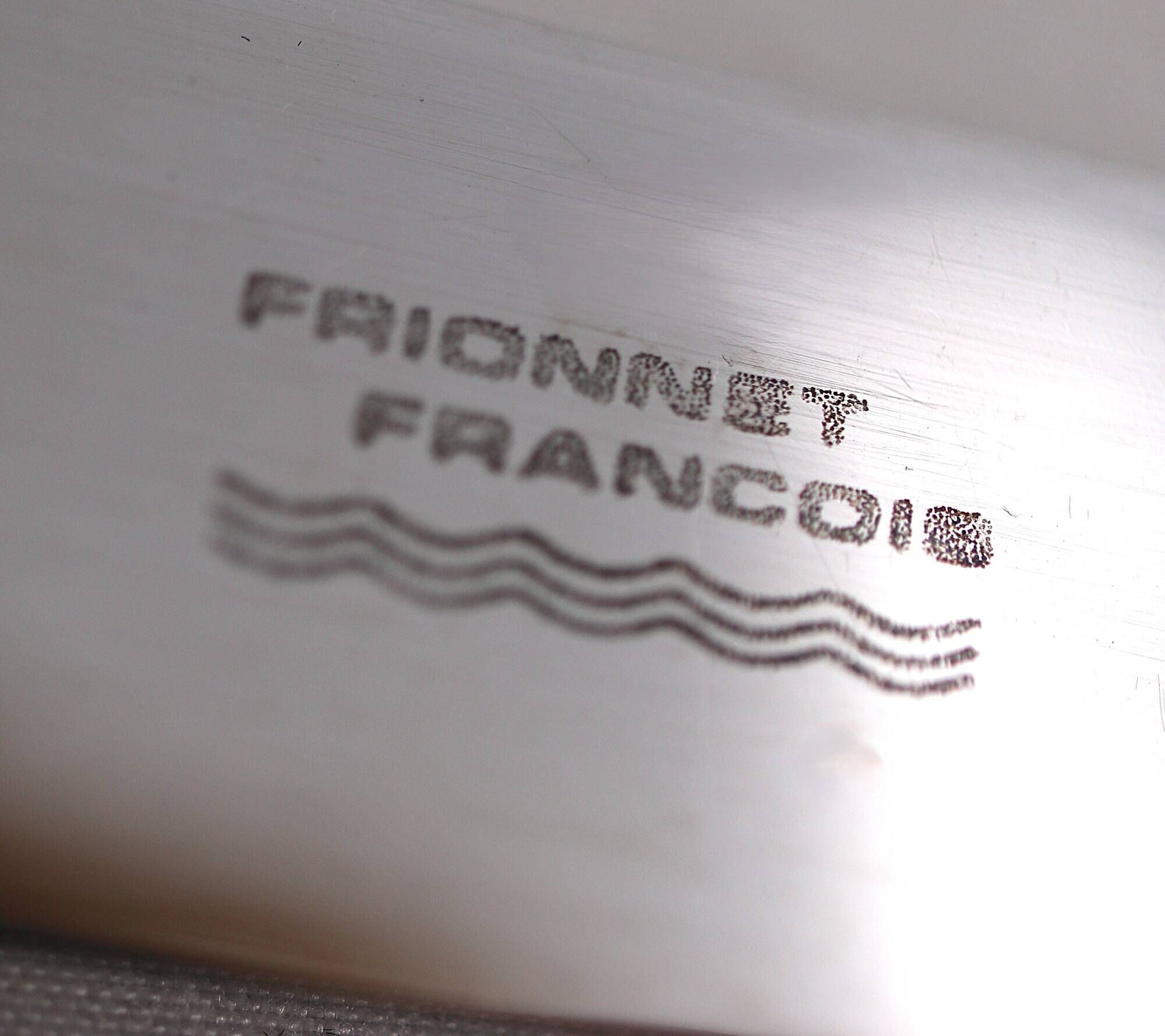 25-piece cutlery set François Frionnet in silver-plated metal, bead decoration.