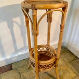 Rattan saddle