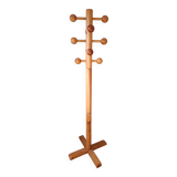 Pine coat rack