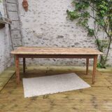 Table de ferme 191 cm x74 cm x 74,5 cm