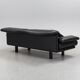 ALANDA sofa BLACK LEATHER B&B