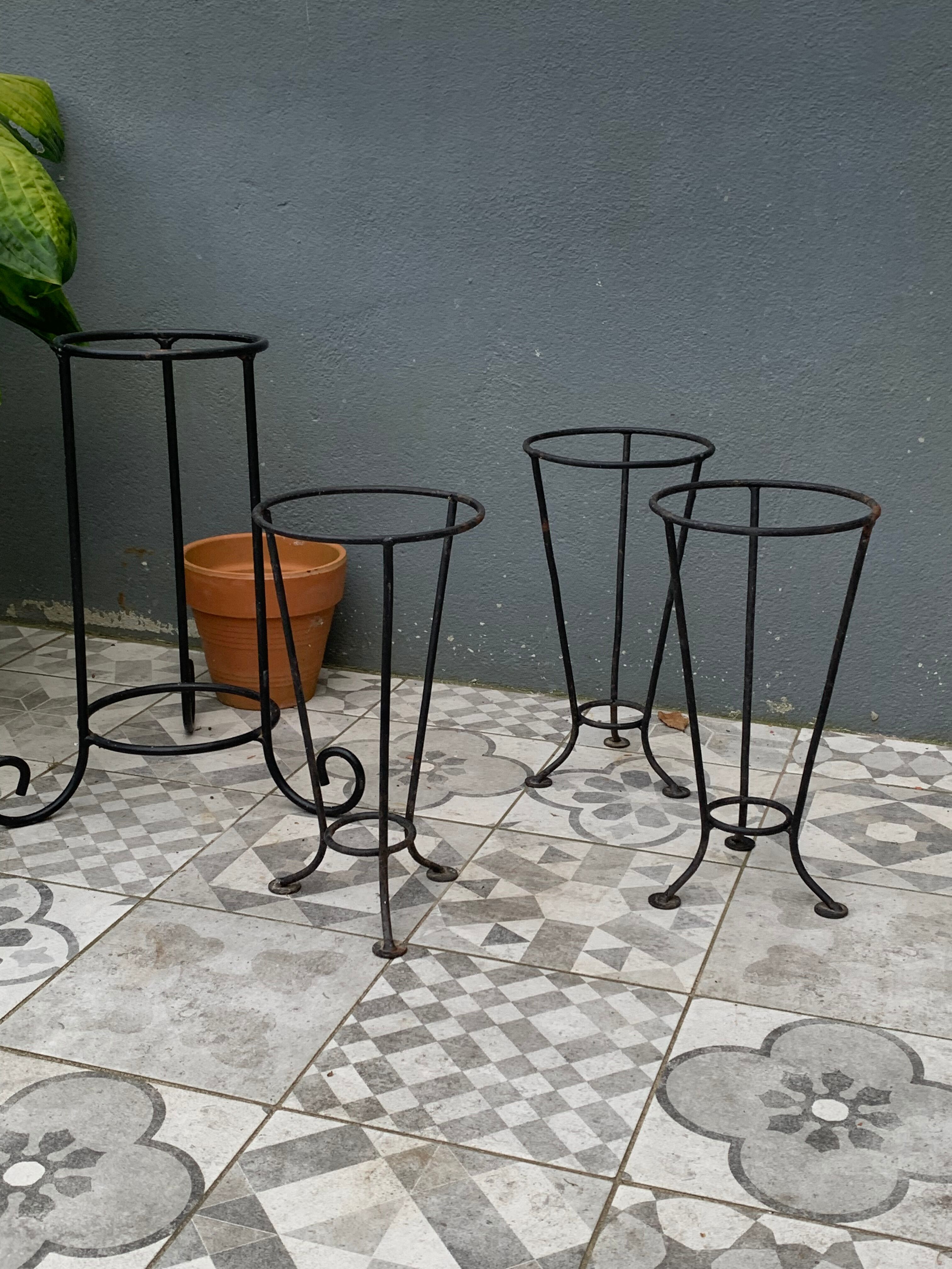 Wrought iron plant support/door