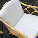 Table & Chairs by McGuire, 1980s