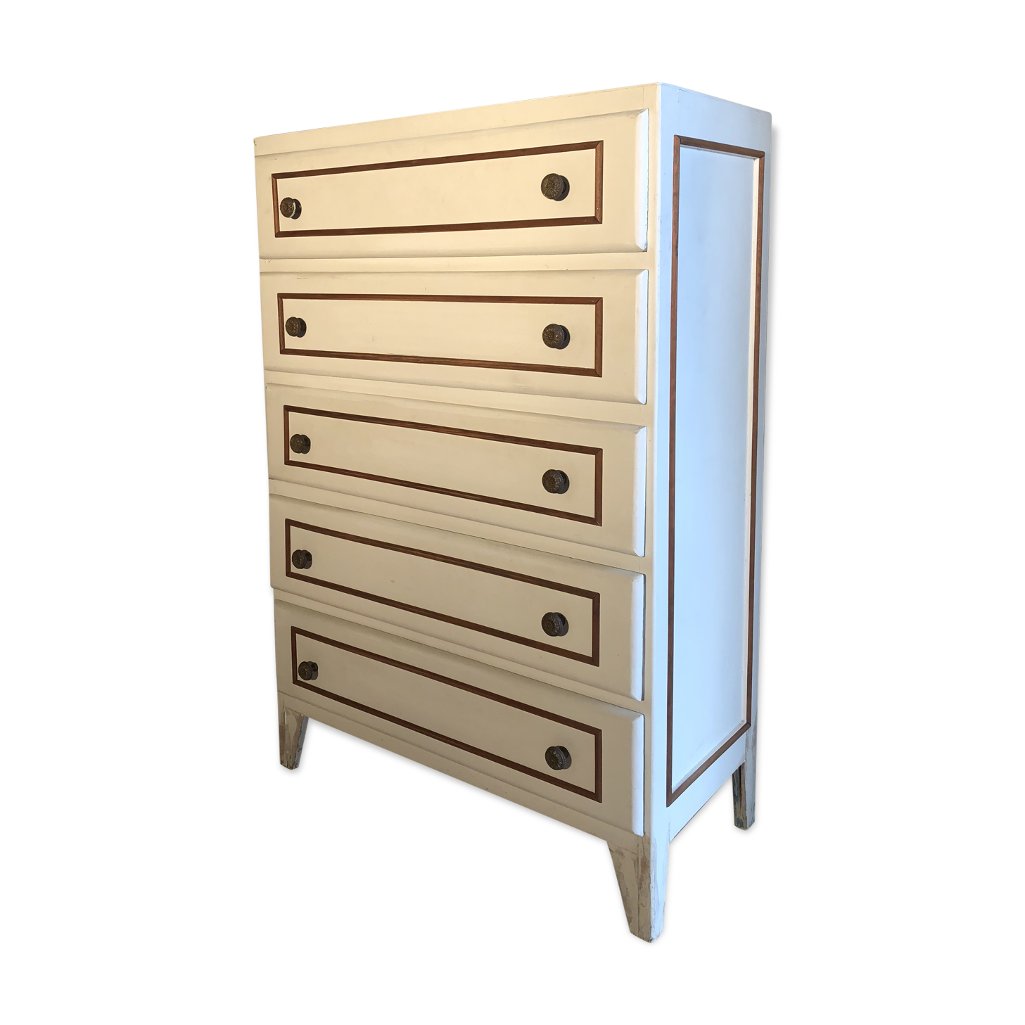 Dresser vintage feet compass