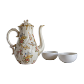 Coffee maker Sarreguemines Utzschneider & Cie. Model Louis XV 1900