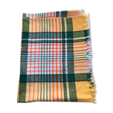 Checkered tablecloth