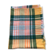 Checkered tablecloth