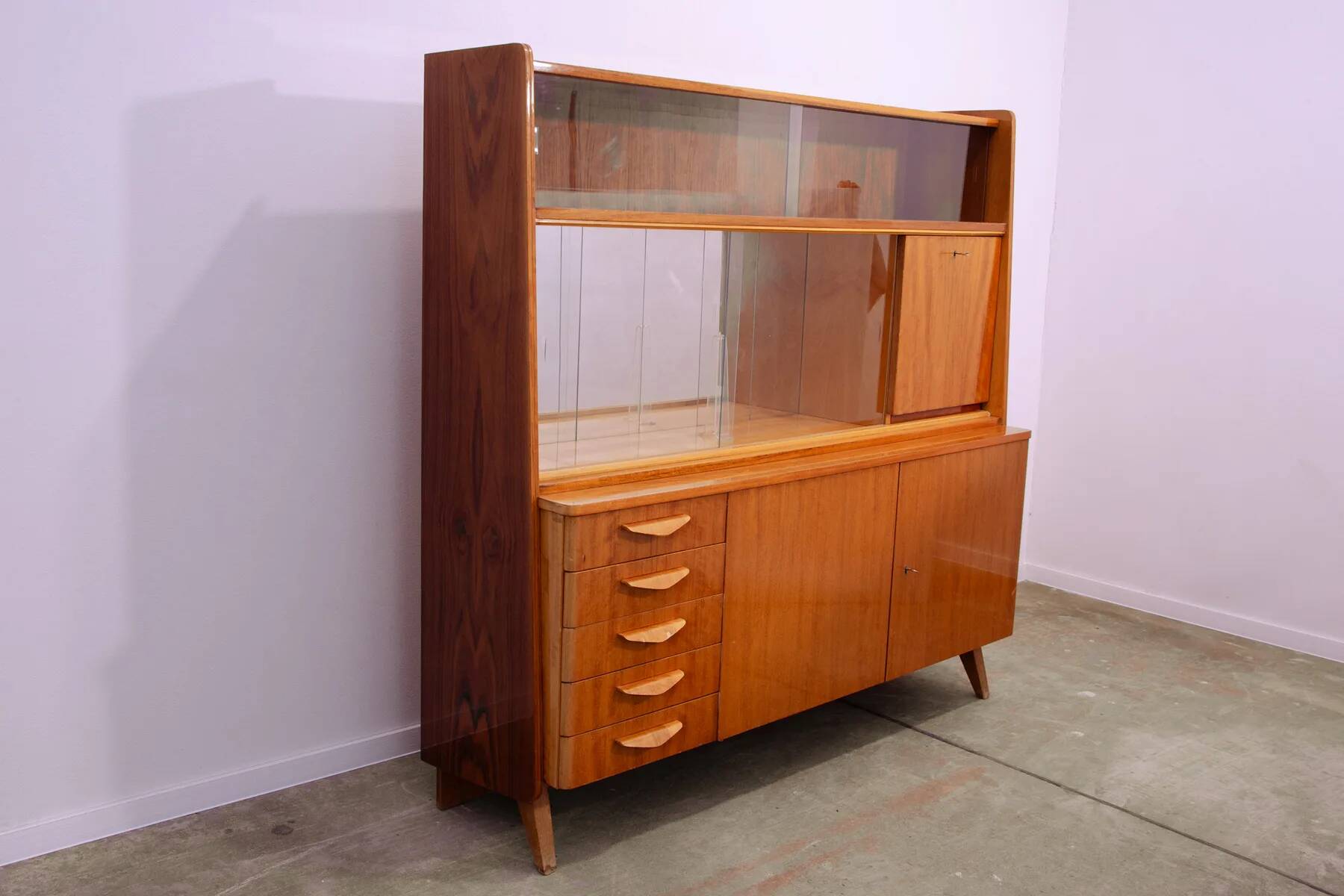 Mid century Vintage credenza by Frantisek Jirak, 1960s, Czechoslovakia