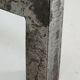 Pair of vintage steel fleur-de-lys andirons