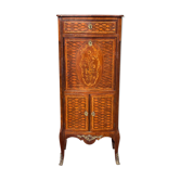 Secrétaire en marqueterie de losanges et bronze