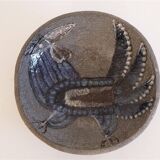 Scandinavian ceramic pocket tray 1960