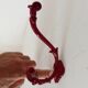 Vintage wall coat hook in enamelled cast iron