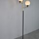 Vintage brass and glass floor lamp, 1970s, Italy