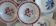 Set of 6 mismatched hollow plates Digoin and Badonviller