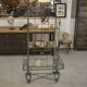 Wrought iron shelf 1950s