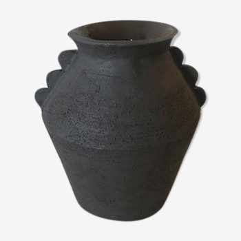 Vase oreilles noir - Cassandre Bouilly