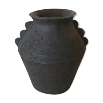 Vase oreilles noir - Cassandre Bouilly