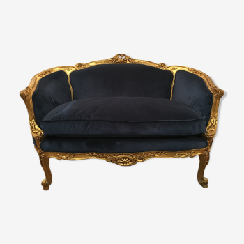 Banquette corbeille Louis XV