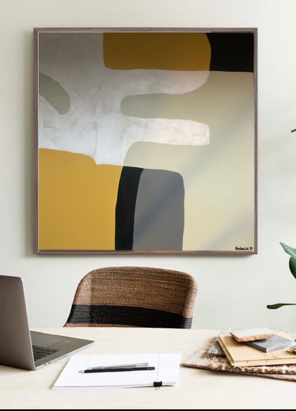 Acrylic 3D canvas for living room or office