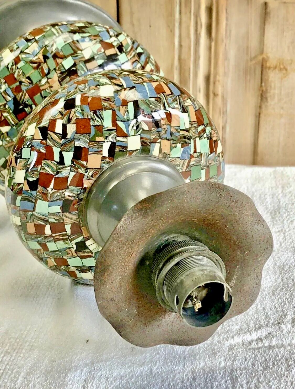 Lamp base Gerbino Vallauris
