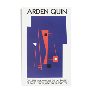 Affiche Arden Quin 1983