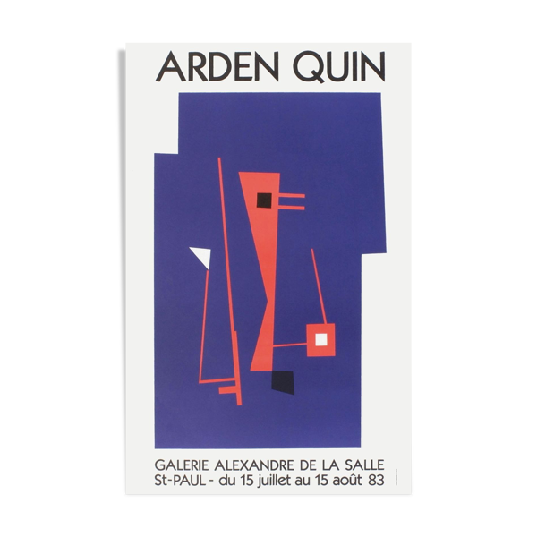 Affiche Arden Quin 1983 — Beyit