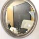 Round aluminium mirror Sergio Mazza, 1970