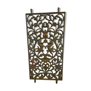 Grille en fonte avec - cheval