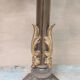 Pair of Important Large Candle Holders with Six Lights in Bronze h.73 cm