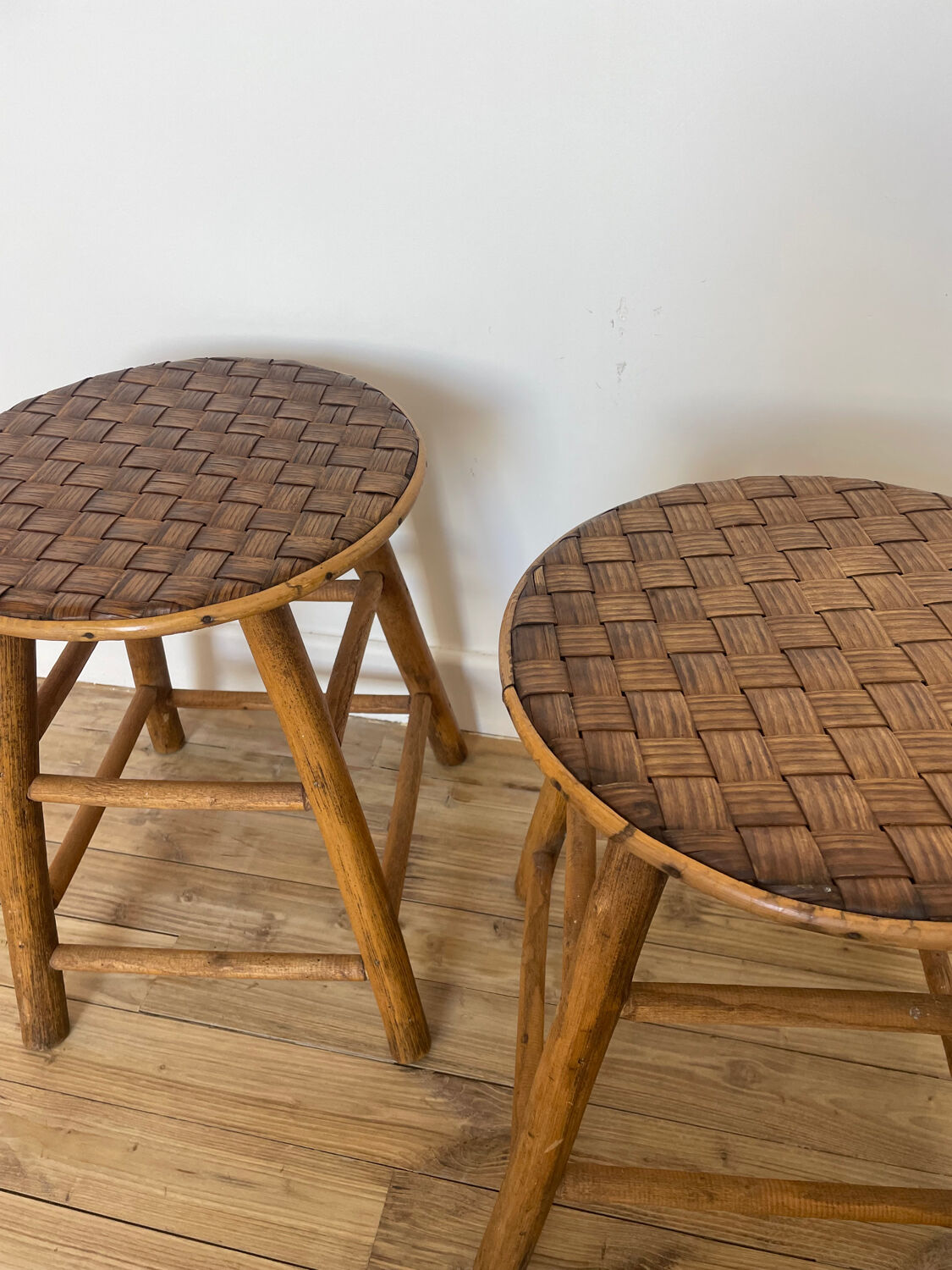 Duo of stressed stools