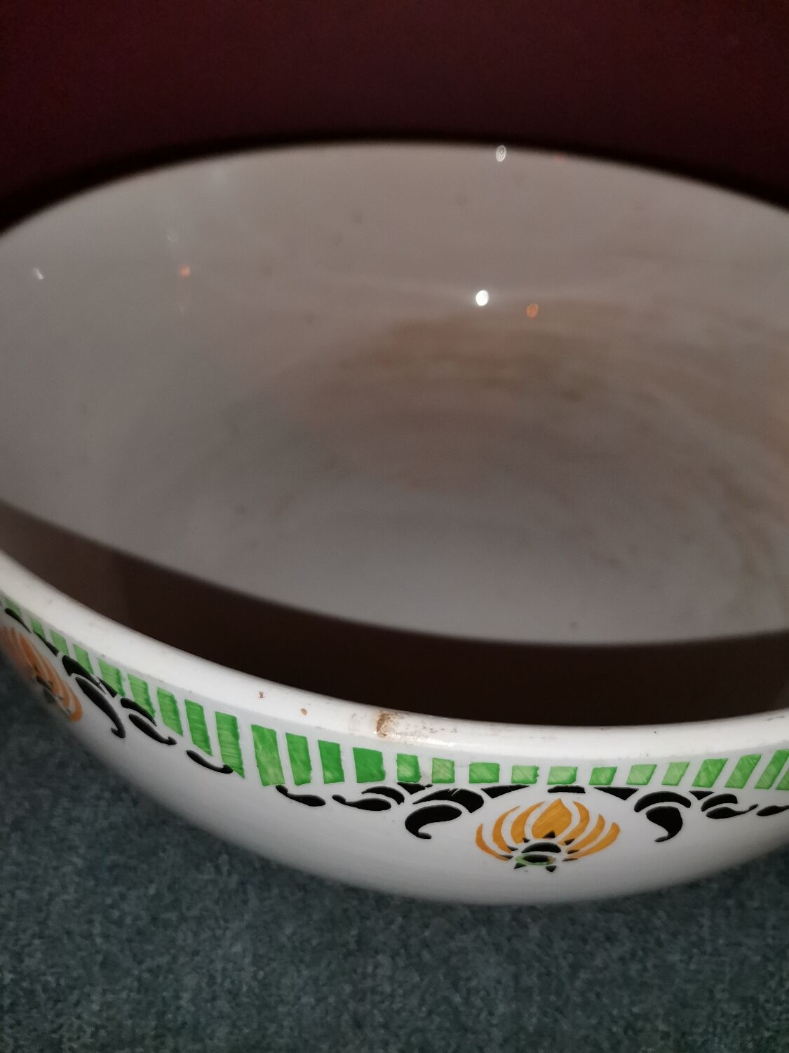 Salad bowl Sarreguemines Maroussia