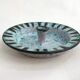 Midcentury speckled candle holder