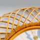 Mid- Century Modern Sunburst Bamboo Mirror, Franco Albini, Italy 1960s