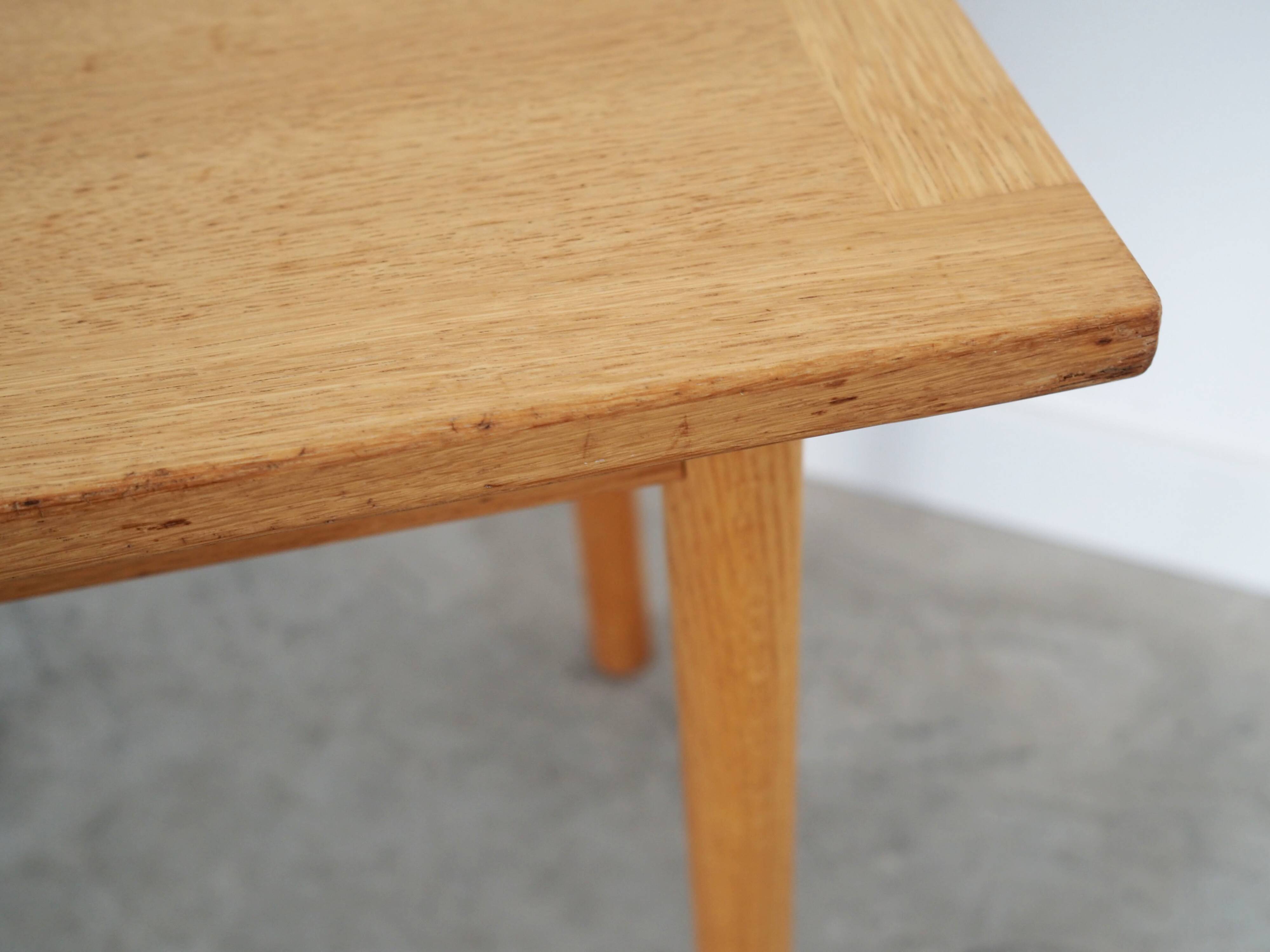 Ash coffee table, Danish design, 1970s, production: Denmark
