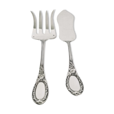 Solid silver fish service cutlery, Émile Puiforcat