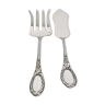 Solid silver fish service cutlery, Émile Puiforcat