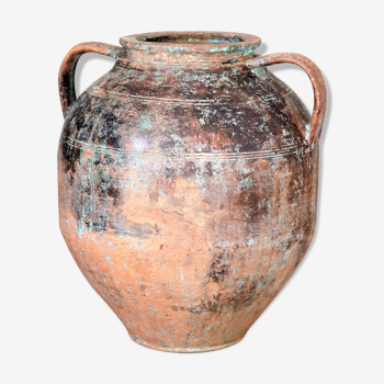 Antique large terracotta amphora