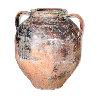 Antique large terracotta amphora