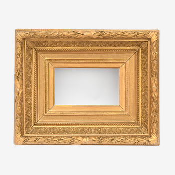 Cadre en bois doré