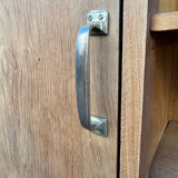 Parisian buffet, raw oak, compass legs, 1950.