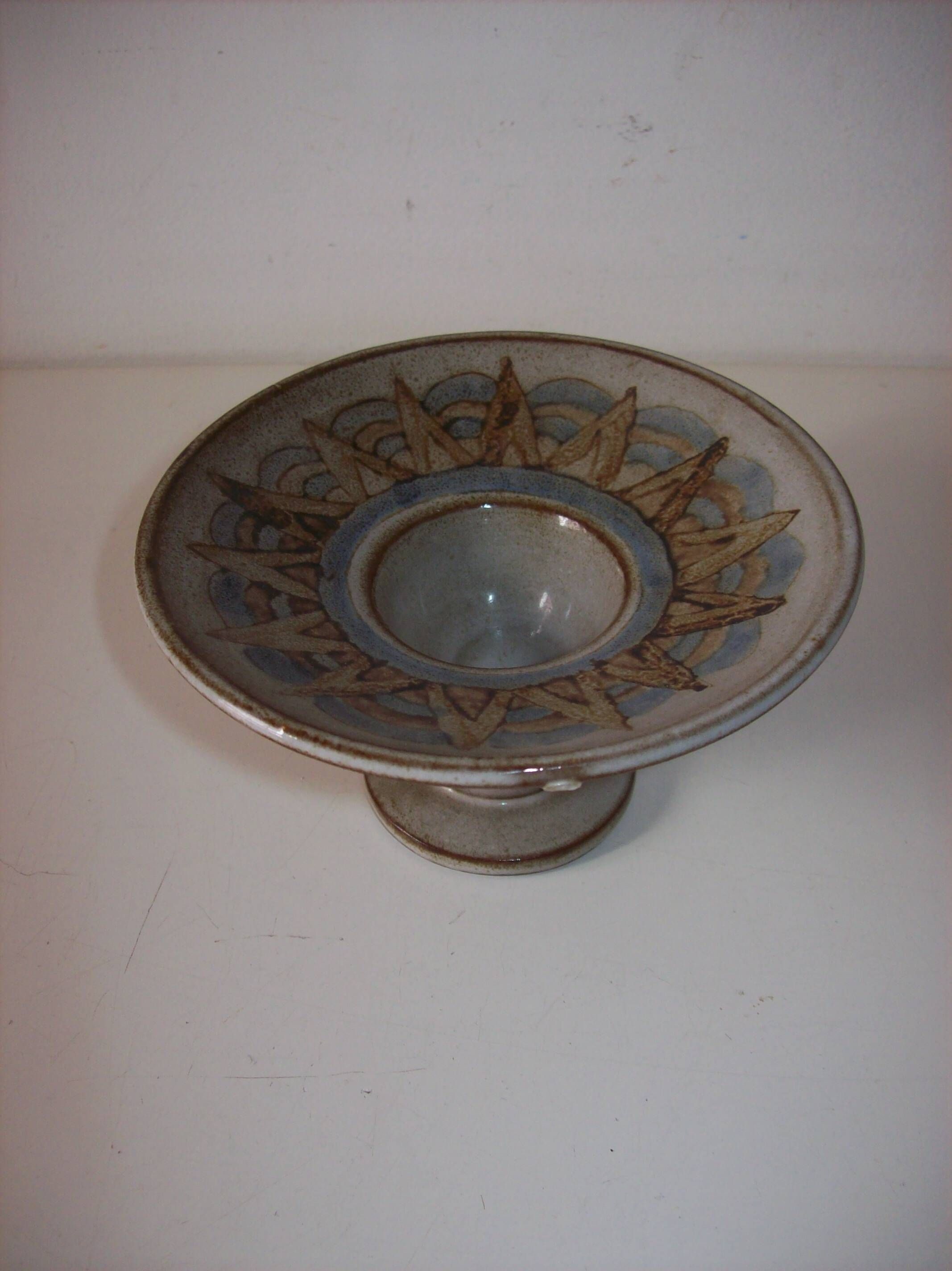 Vintage ceramic candlestick