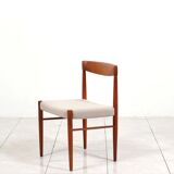 2 chaises de salle à manger en teck par HW Klein pour Bramin Mobler